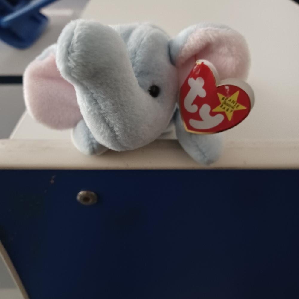 ✓Ty beanie baby elephant peanut 10in - Picture 4 of 13